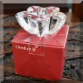 G06. Orrefors candle holders. 